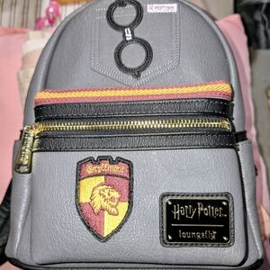 Harry PotterLOUNGEFLY Gryffindor Mini Backpack-NEVER USED